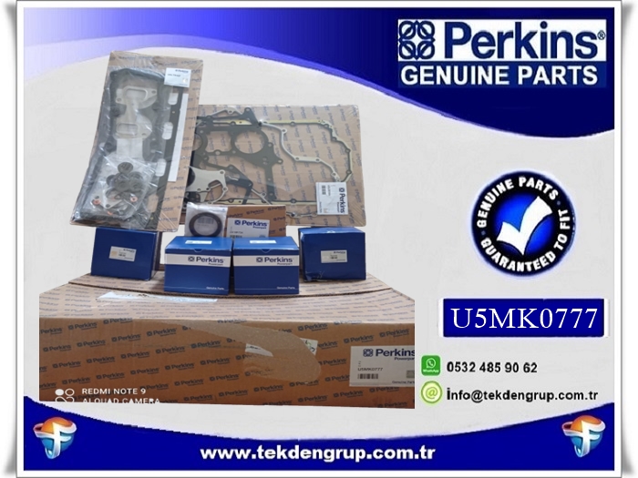 U5MK0777 PERKİNS MOTOR REVİZYON SETİ RG38101