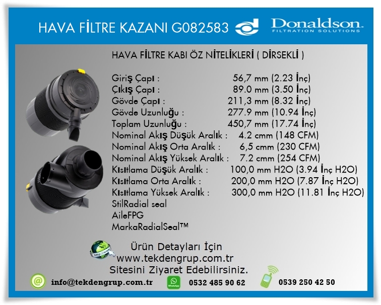 HAVA FİLTRE KAZANI G082583 Görsel 3