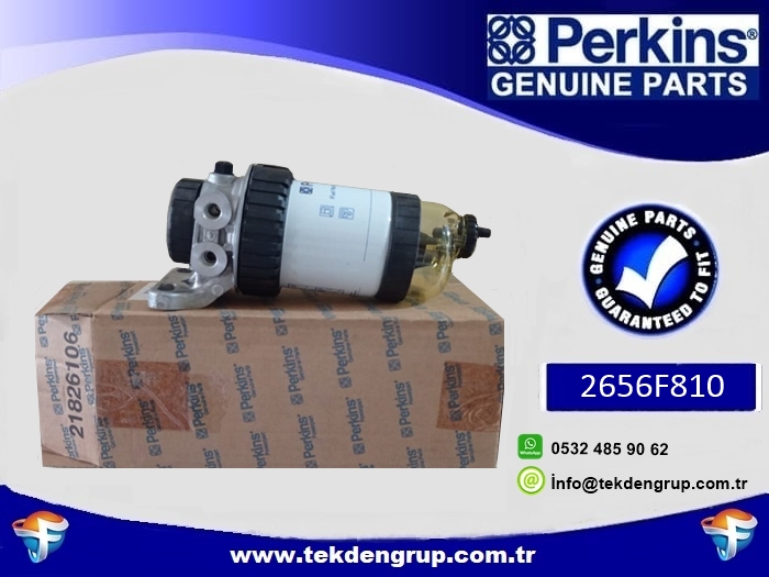 2656F810 YAKIT FİLTRESİ KOMPLE 2656F807 PERKİNS 26560145 Görsel 2