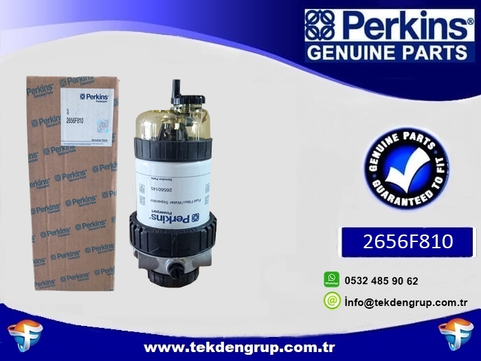2656F810 YAKIT FİLTRESİ KOMPLE 2656F807 PERKİNS 26560145 Görsel 3