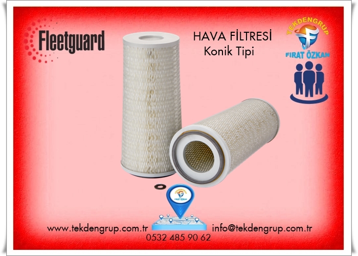 AF1811 HAVA FİLTRESİ KONİK TİPİ FLEETGUARD