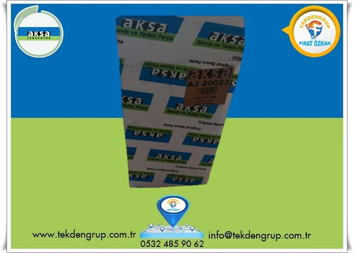 AJ20023 HAVA FİLTRESİ APD110C AKSA JENERATÖR Görsel 3