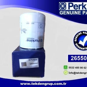 26550001 SOĞUTMA  FİLTRESİ PERKİNS 2655001