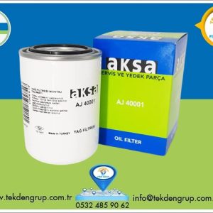 AJ40001 YAĞ FİLTRESİ AKSA