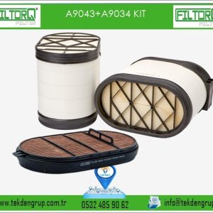A9043 A9034 KIT HAVA FİLTRESİ FİLTORQ A9043