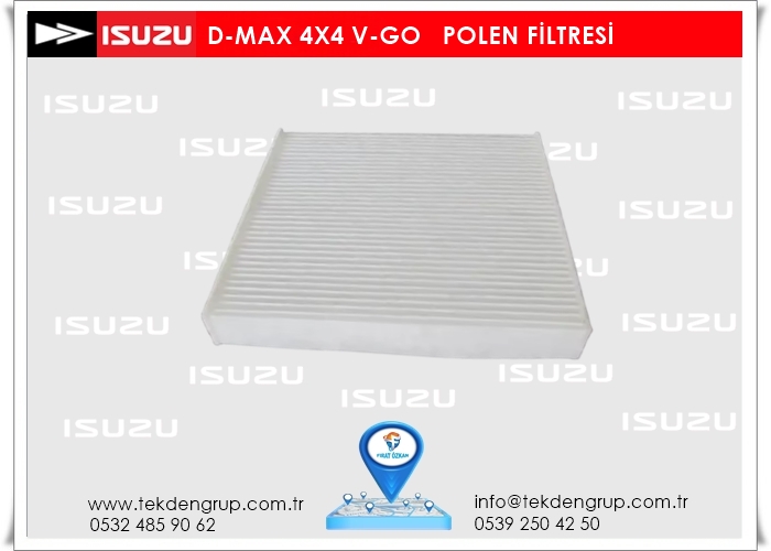 ISUZU D MAX 4X4 V GO POLEN FİLTRESİ 897548842051 897548842054