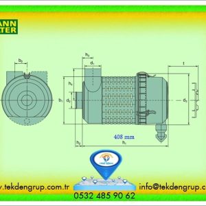 4550092941 MANN C200500+CF500 