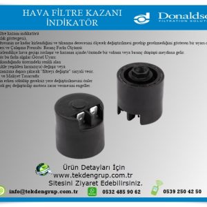 HAVA FİLTRE KAZANI İNDİKATÖR    DONALDSON